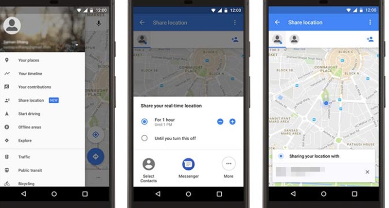 Share Your Real-time Live Location With Anybody Using Facebook Messenger