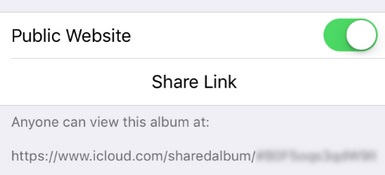 Share Your iCloud Photos with Non-Apple User