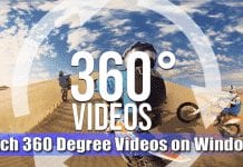 How to Watch 360 Degree Videos on Windows 10 (4 Ways)