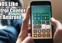 How to Get iOS Like Control Center on Android
