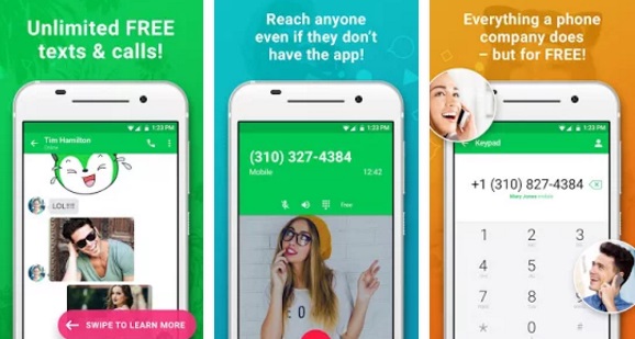 Next Plus - free phone number for verification app