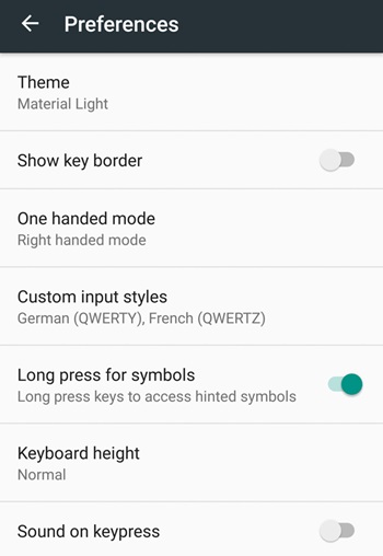 Obtenha acesso rápido aos símbolos no teclado Gboard do Google para Android