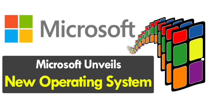 Microsoft Unveils New Operating System