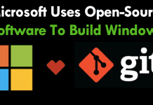 Microsoft Uses Open-Source Software To Build Windows