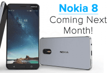 Nokia 8 With 23MP Camera, Snapdragon 835, 6GB RAM Coming Next Month!