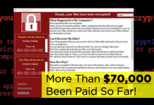 WanaCry Ransomware: More Than $70,000 Has Been Paid So Far!