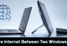 How to Share Your Internet Connection Between Two Windows PCs