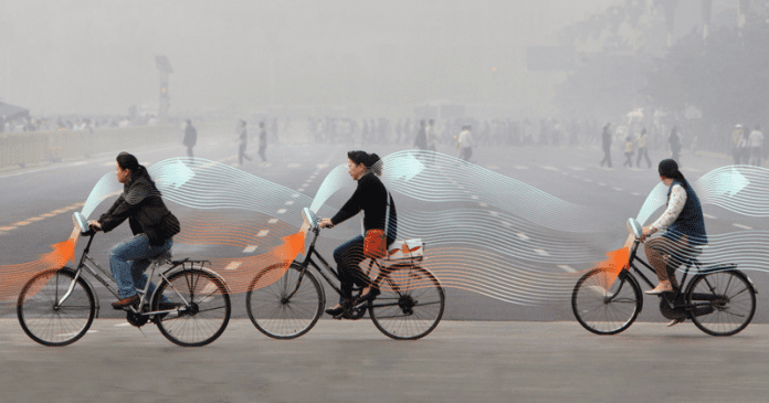 This Bicycle Purifies The Air To Reduce Pollution