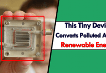 This Tiny Device Converts Polluted Air Into Renewable Energy