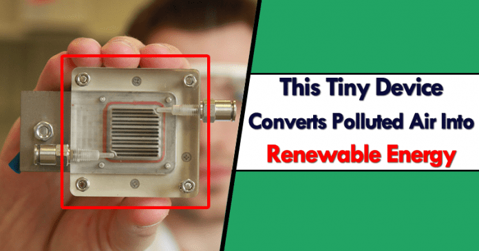 This Tiny Device Converts Polluted Air Into Renewable Energy - 54