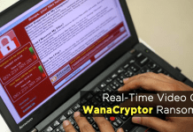 Here's The Real-Time Video Of WanaCryptor Ransomware Spreading On A Machine