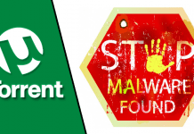 Warning! uTorrent Attempting To Download Malware