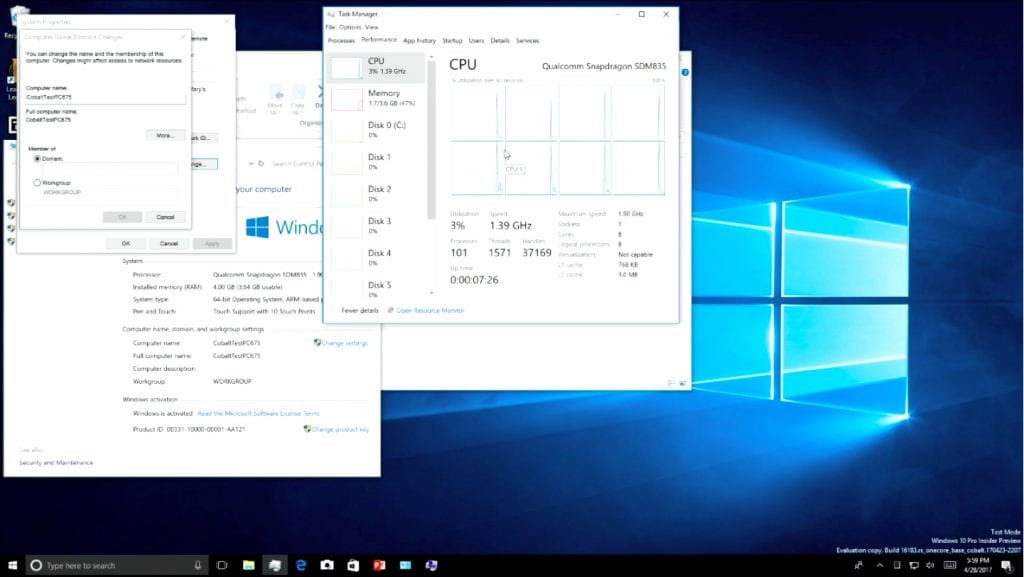 Finally  Windows 10 Running On Qualcomm Snapdragon 835 Processor - 11