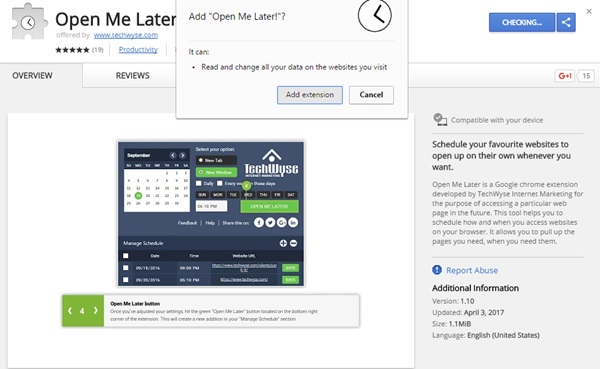 How to Schedule Websites to Open at Certain Time   Date - 64