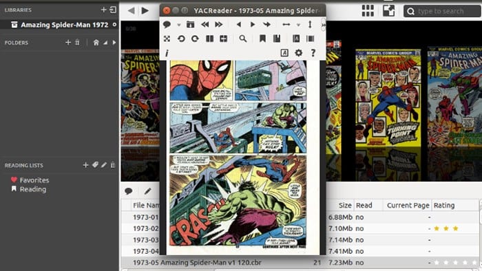 comic book reader windows 10 cbr cbz