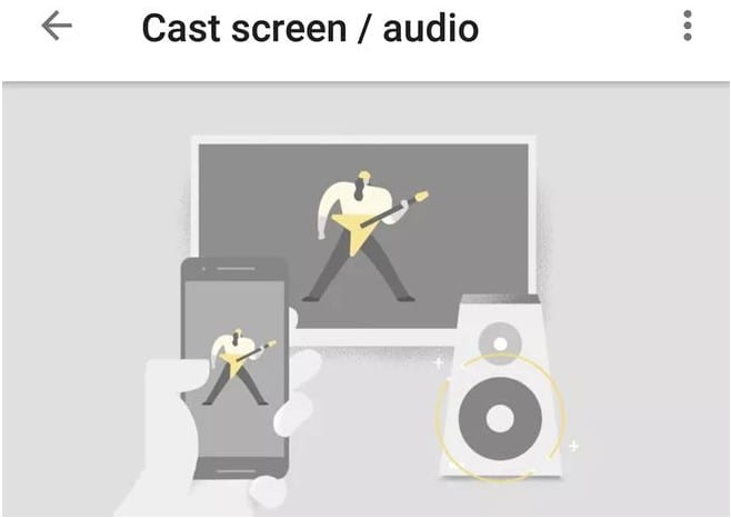 cast screen to tv