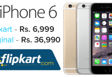 You Can Buy iPhone 6 From Flipkart For As Low As Rs. 6,999