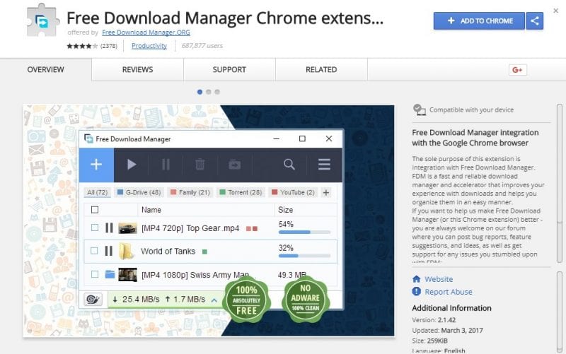 10 Best Download Manager Extensions for Google Chrome - 21