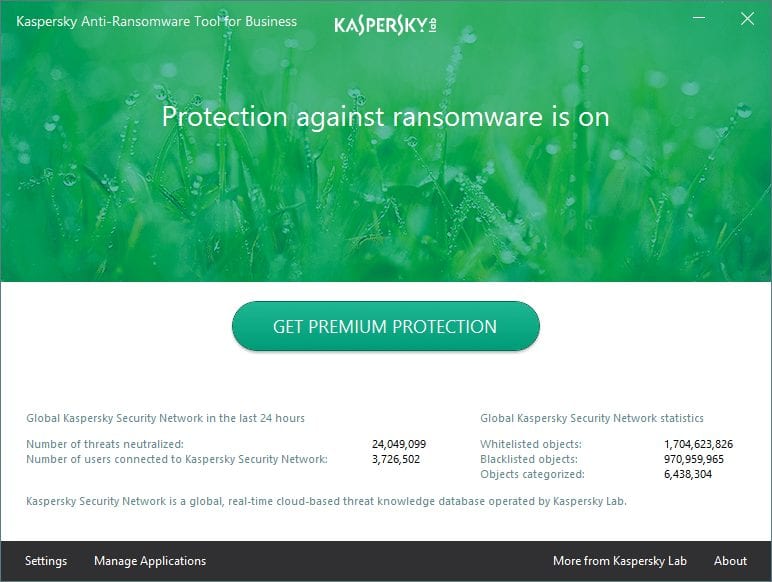 Kaspersky Anti-ransomware Tool