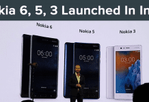 Nokia 6, Nokia 5, Nokia 3 Launched In India: Prices & Specifications