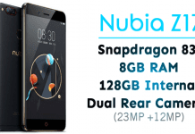 Nubia Z17 Launched With 8GB RAM, Snapdragon 835, 128GB Internal