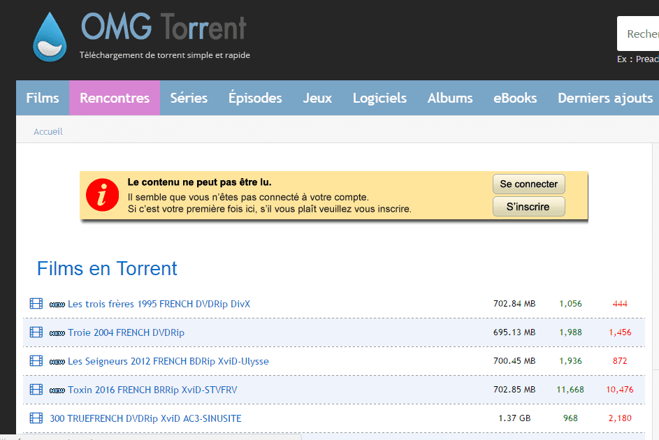 Torrents works