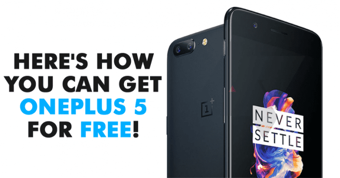 OnePlus 5 To Be Launched On June 22: Here's How You Can Get One For Free