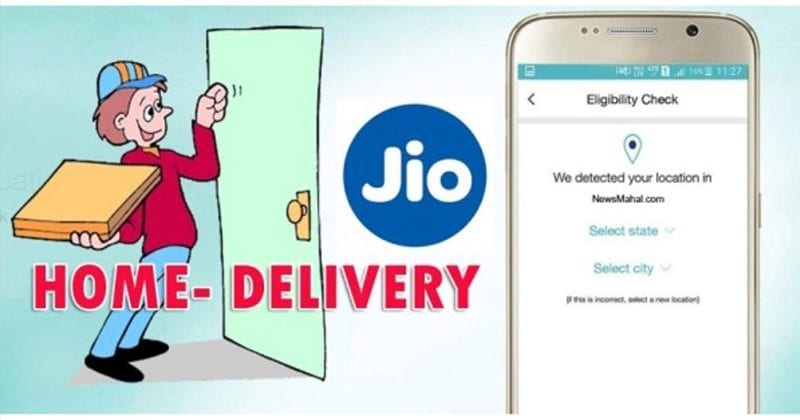 Reliance Jio Offering 90-Minute Free Home Delivery For Jio SIM