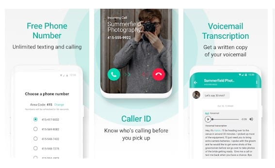 2ndLine - free phone number for verification app