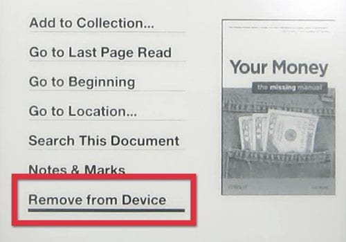 Completely Remove a Book from your Kindle Library