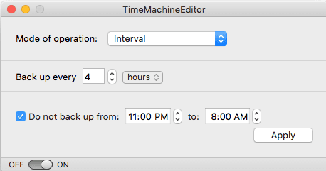 How to Modify the Time Machine Backup Schedule for MAC - 76