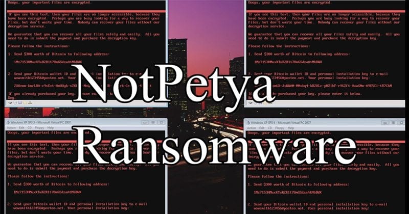 Here's The Real-Time Video Of Petya Ransomware Spreading On Computer