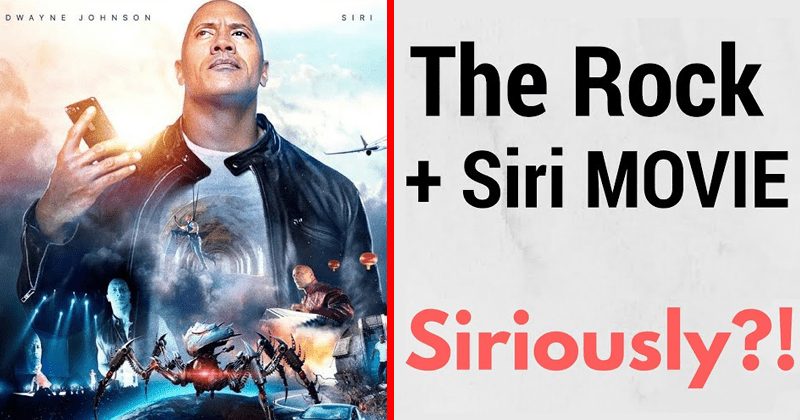 'The Rock' Just Announced A New Movie Co-Starring Siri