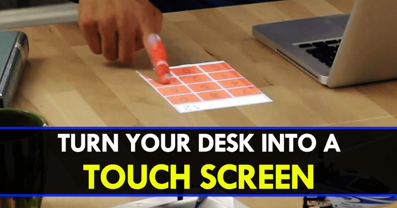 Turn Your Desk Into An Augmented Reality Workspace