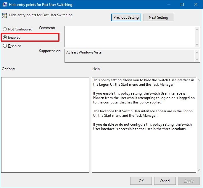 How to Disable Fast User Switching in Windows 10 - 36