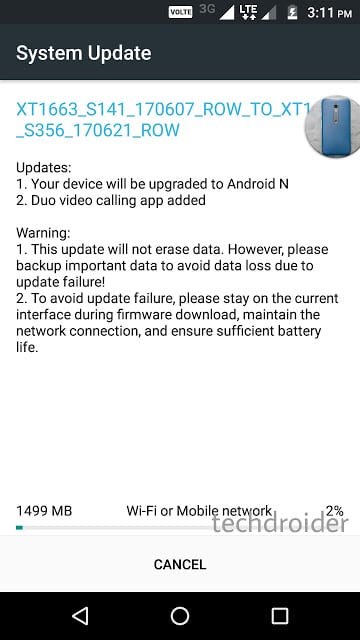 Android Nougat Update Comes To The Moto M In India - 27