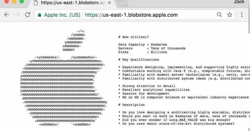 You Can Get A Job At Apple By Finding Hidden Postings On Their Website!