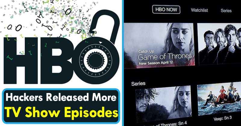HBO Hackers Just Released More TV Show Episodes