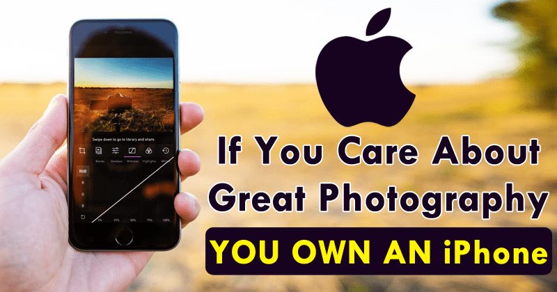 Ex-Google VP: If You Care About Great Photography, You Own An iPhone