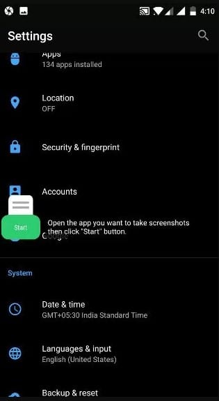 Take Long Scrolling Screenshot on Any Android