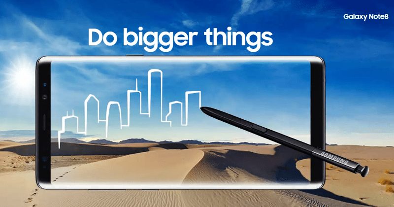 Meet The New Samsung Galaxy Note 8 - Do Bigger Things