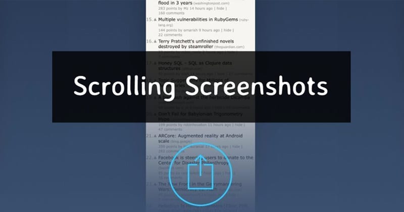 How to Take Long Scrolling Screenshot on Any Android