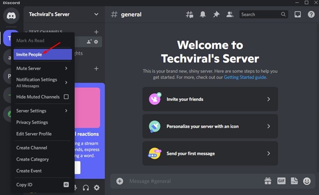 How to Create Discord Server and Invite Your Friends - 2