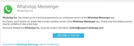 Habilitar recurso de status de texto do WhatsApp no ​​Android