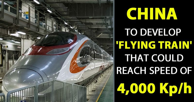 Flying Train At 4000 Kp/h: China Challenges Elon Musk's Hyperloop
