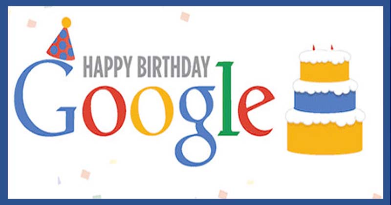 It's Google's Birthday, Here's How It Looked 19 Years Ago