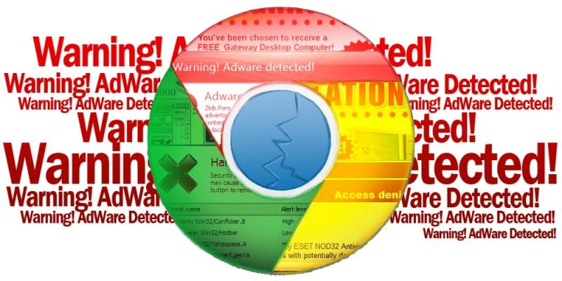 Como remover adware do Google Chrome