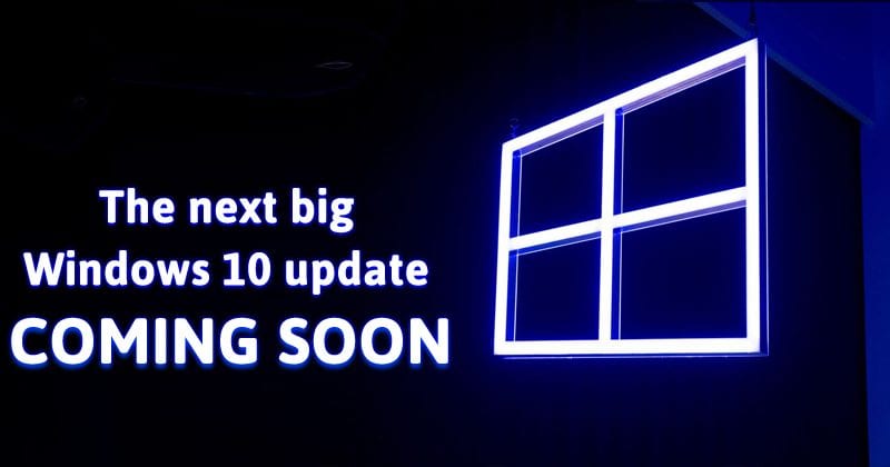 Microsoft Just Confirmed The Next Big Windows 10 Update Release Date