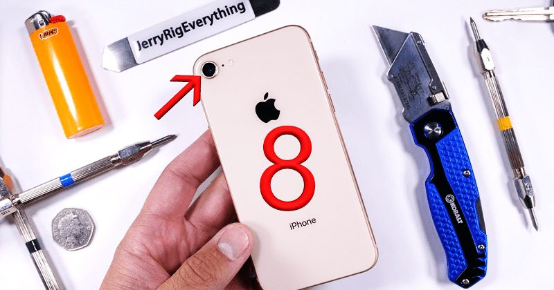 New Durability Test Video Shows How Tough The iPhone 8 Is