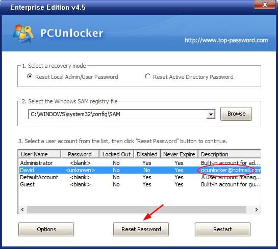 windows 10 password reset tool free download